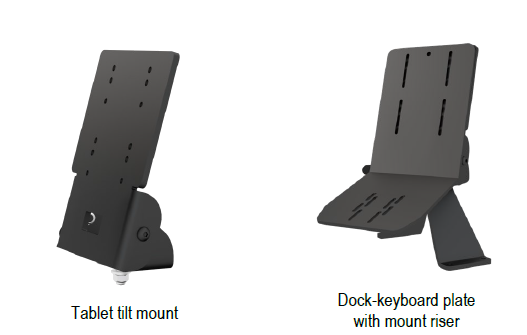 フォークリフト・建機用タブレットPCマウント